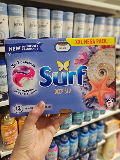 Surf 3in1 Capsules Deep Sea 51w
