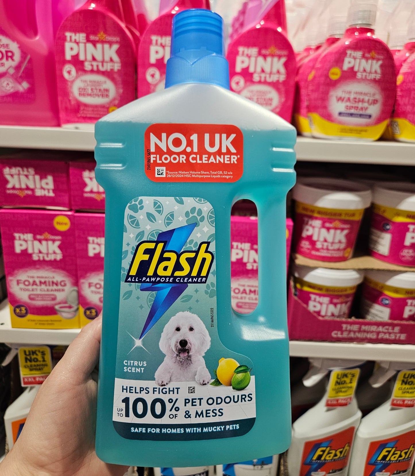 Flash All Pawpose Cleaner Fresh Citrus Scent 1L