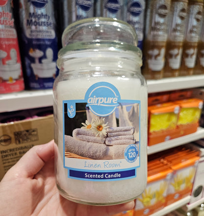 Airpure Jar Candle 510g Div.Typer