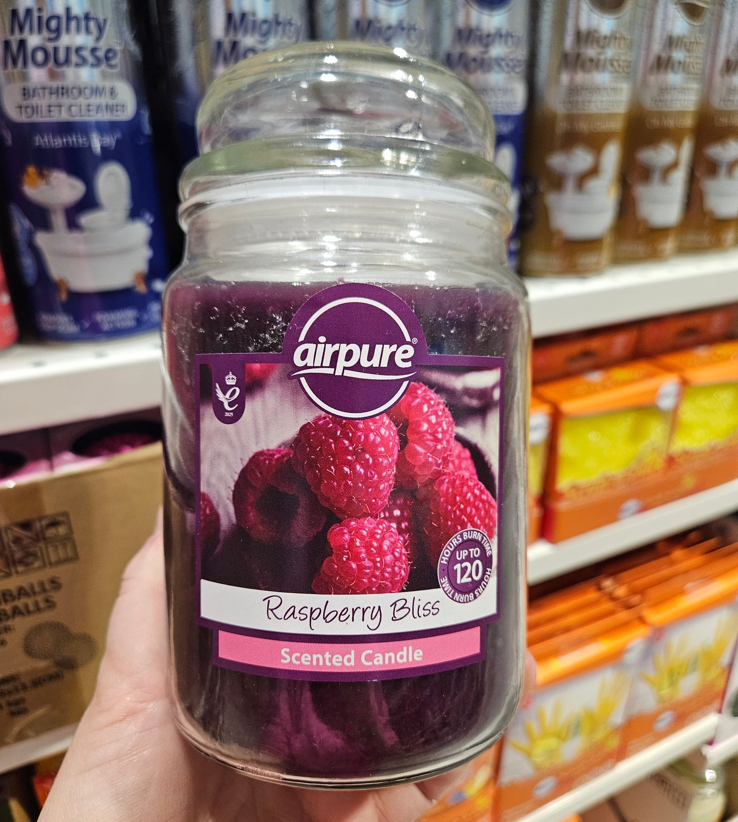 Airpure Jar Candle 510g Div.Typer