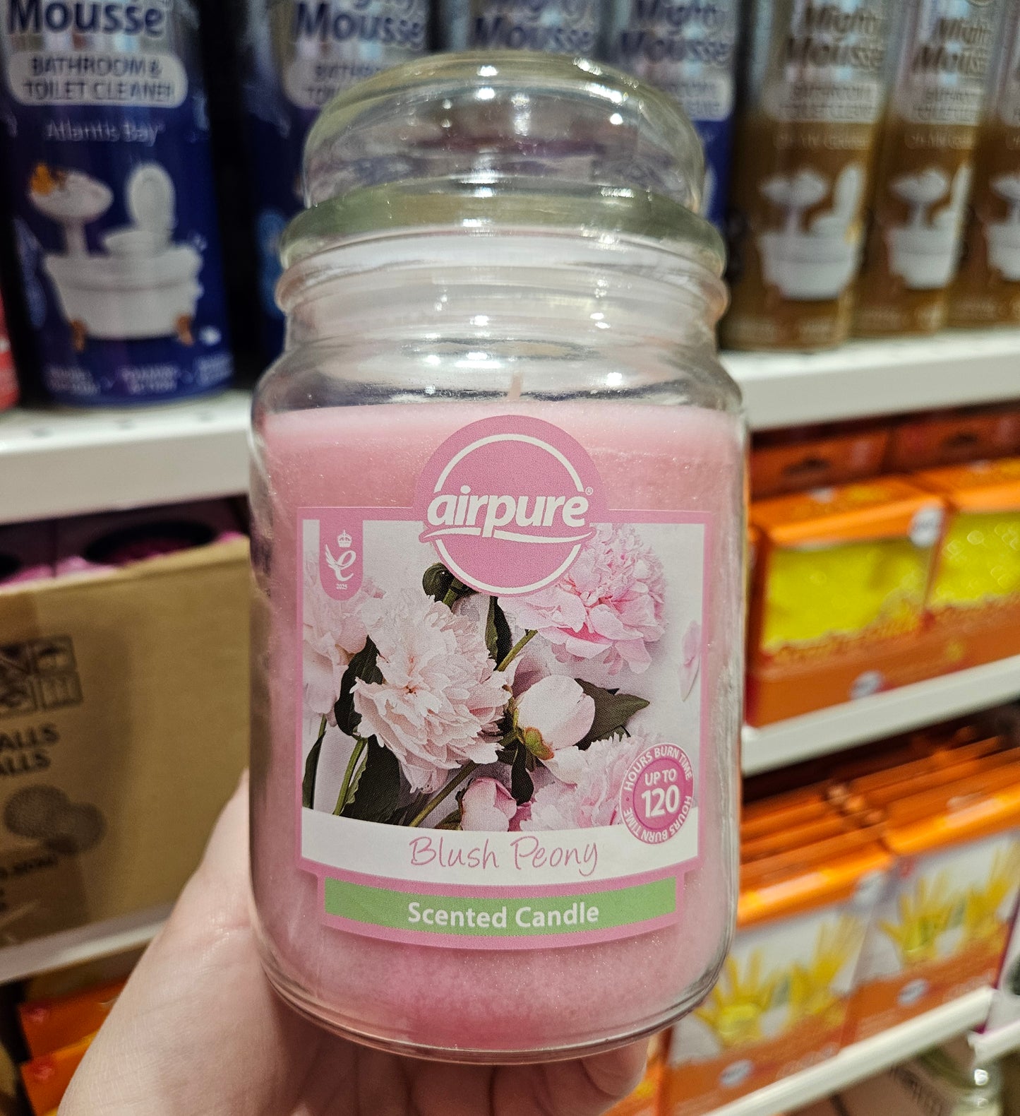 Airpure Jar Candle 510g Div.Typer