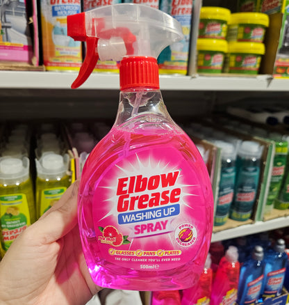 Elbow Grease Washing Up Liquid Spray Pink Blush 500ml