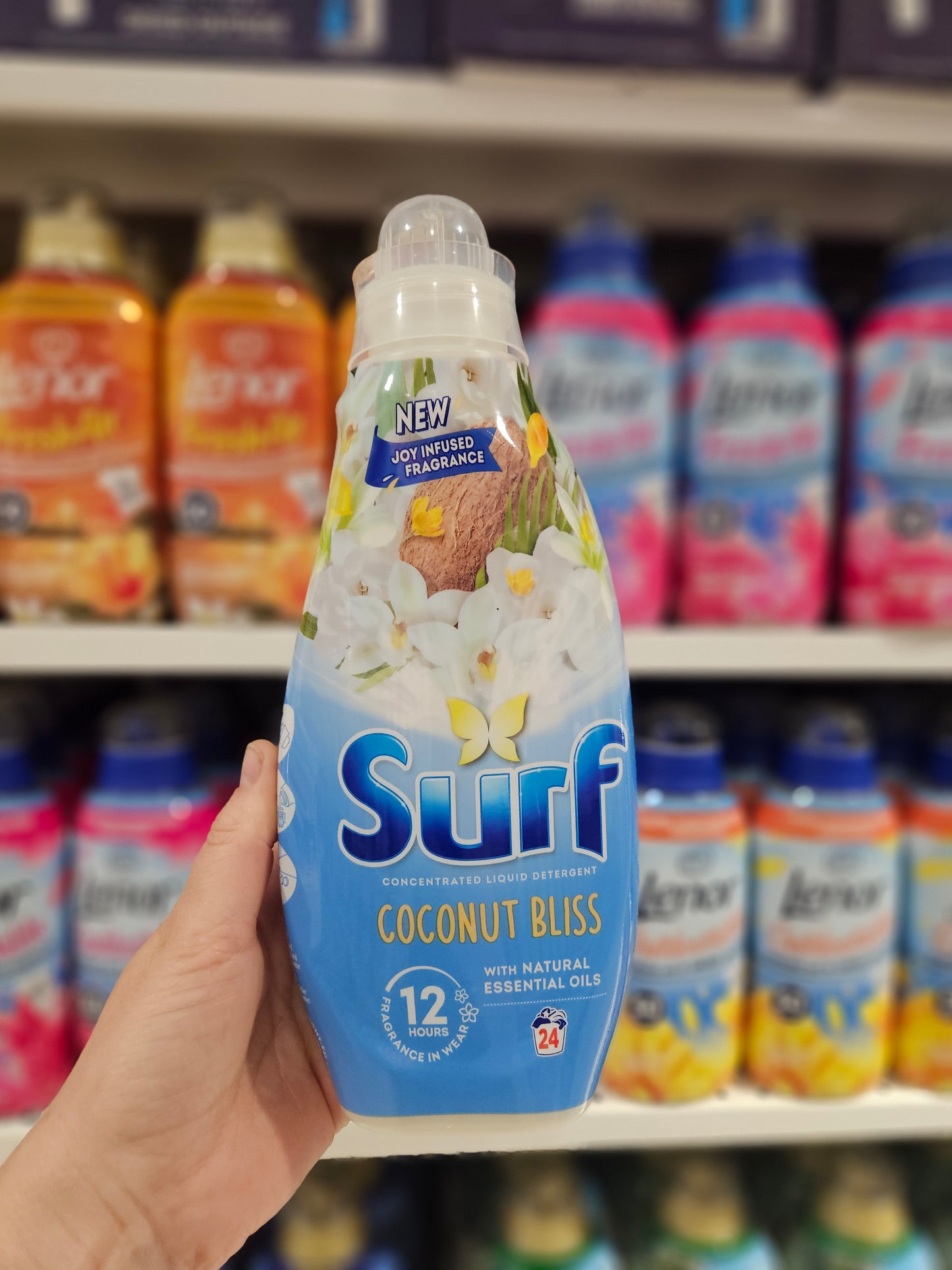 Surf Concentrated Liquid Detergent Coconut Bliss 24w 648ml