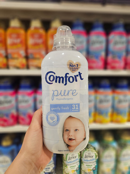 Comfort Fabric Conditioner Pure Gently Fresh 31w 930ml
