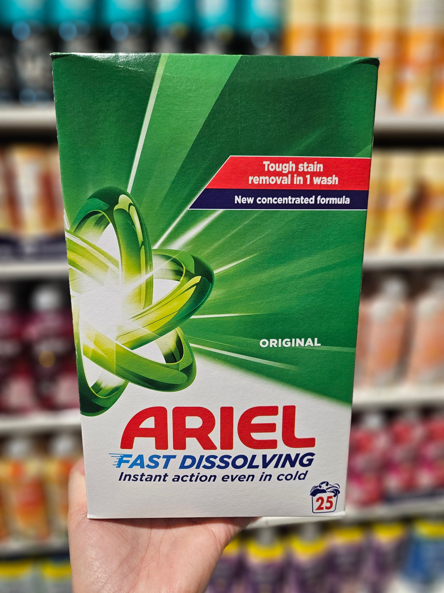 Ariel Original Laundry Powder 25w 1.25kg