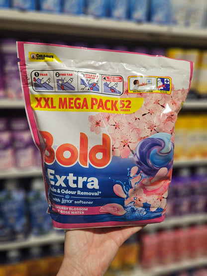 Bold Platinum All-in-1 Pods Cherry Blossom & Rose Water 52 vask