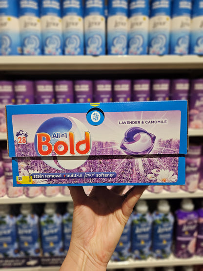 Bold All-in-1 Pods Lavender & Camomile 28 vask