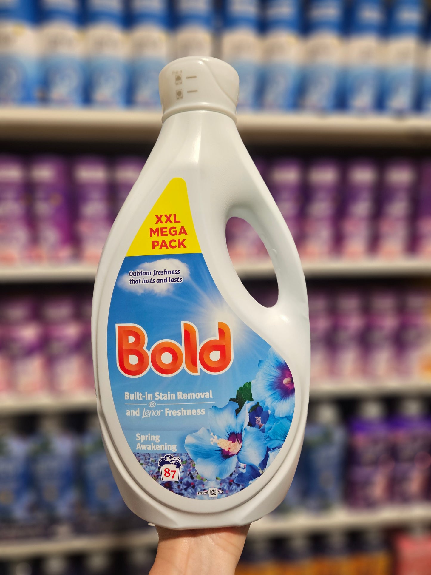 Bold Laundry Powder m/Lenor Spring Awakening 87w 2697ml