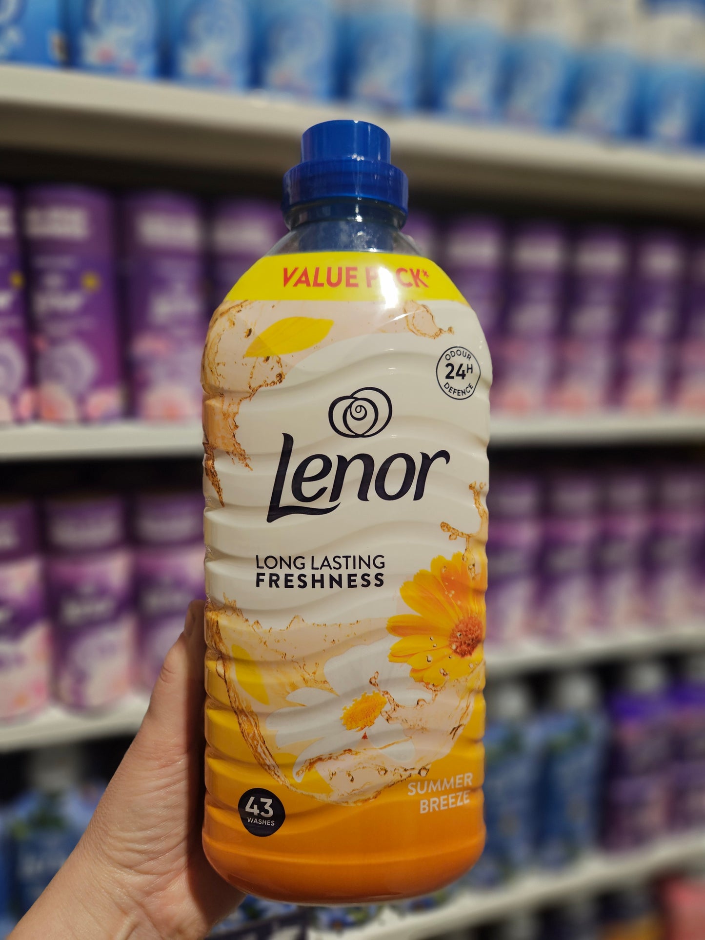 Lenor Fabric Softener Summer Breeze 43w 1.419L