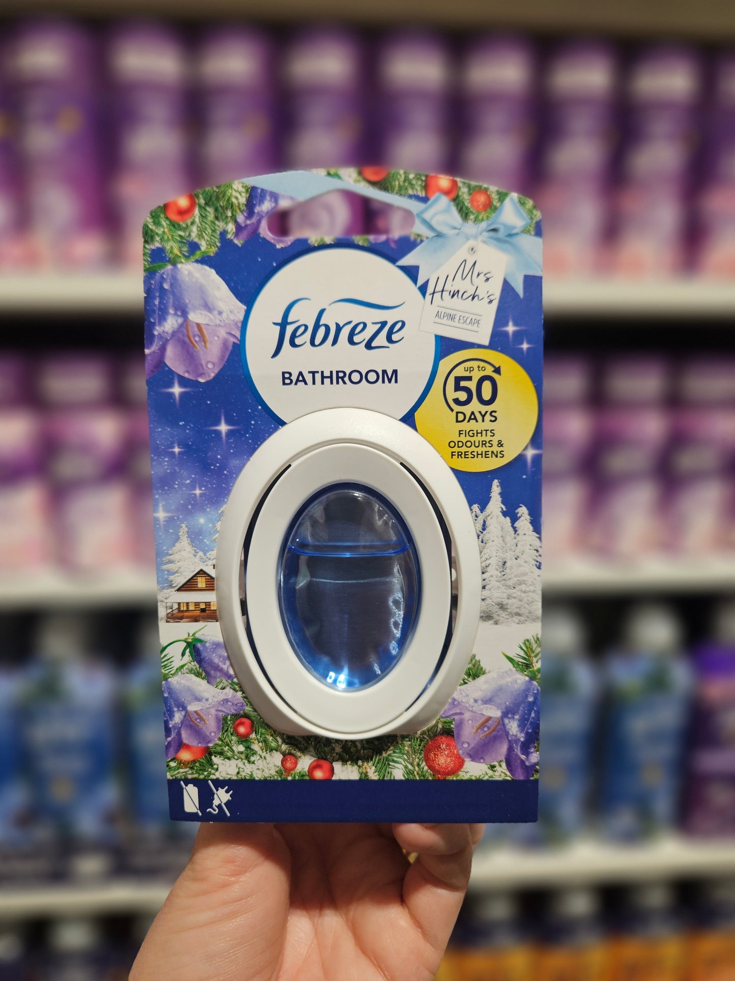 Febreze Bathroom Air Freshener Mrs. Hinch's Alpine Escape 7,5ml