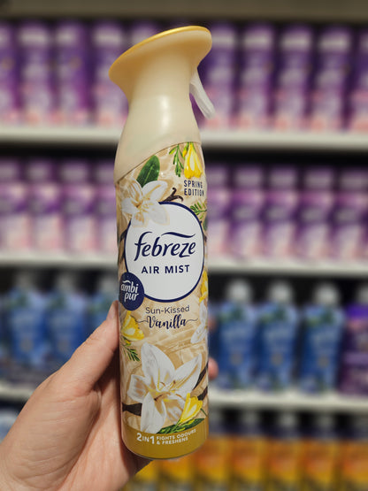 Febreze Air Mist Sun-Kissed Vanilla 185ml