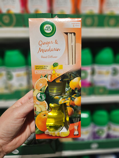 Airwick Reed Diffuser Ginger & Mandarin 42ml