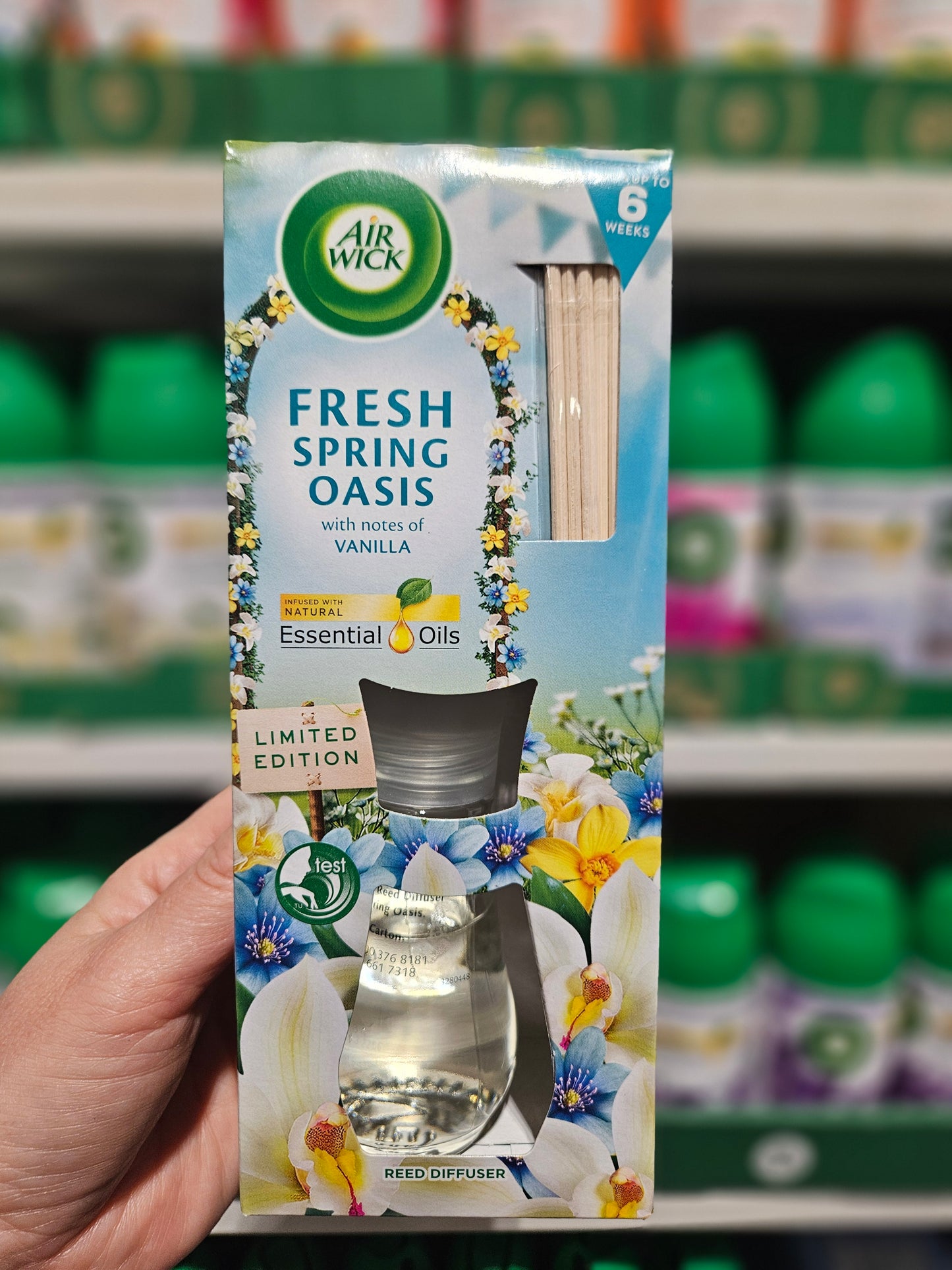 Airwick Reed Diffuser Fresh Spring Oasis 42ml