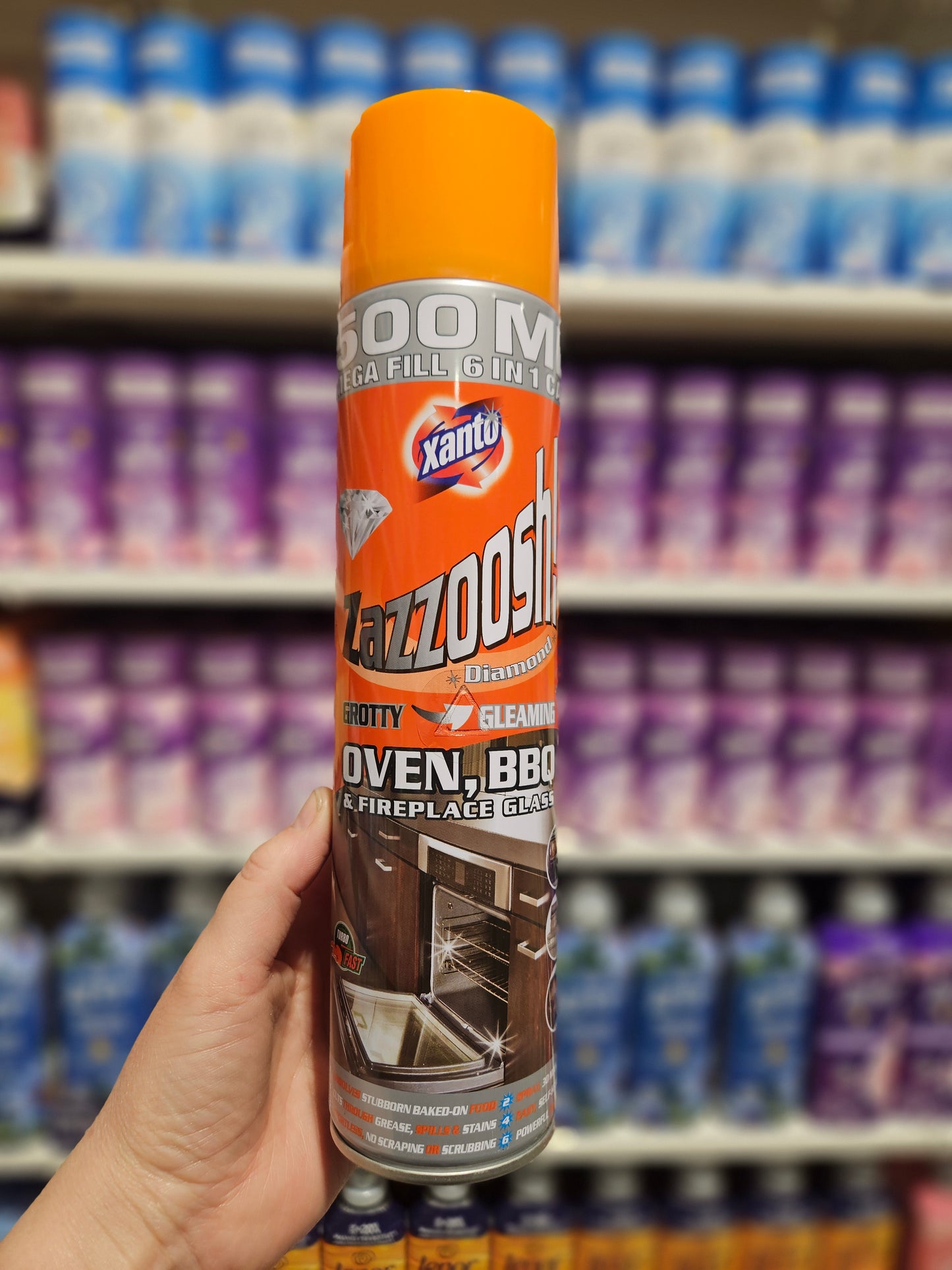 Xanto Zazzooch Diamond Oven, BBQ & Fireplace Glass Mousse 500ml