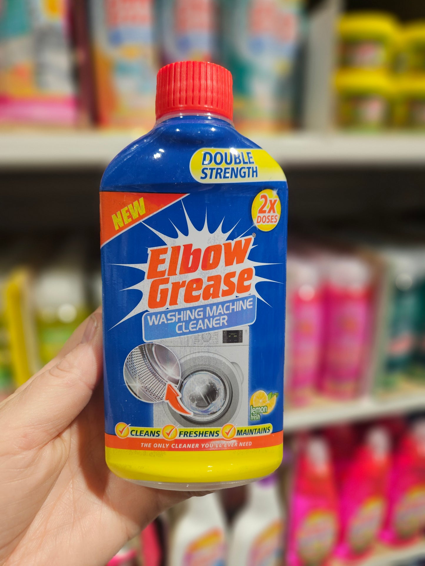 Elbow Grease Washing Machine Cleaner 250ml Div.Typer
