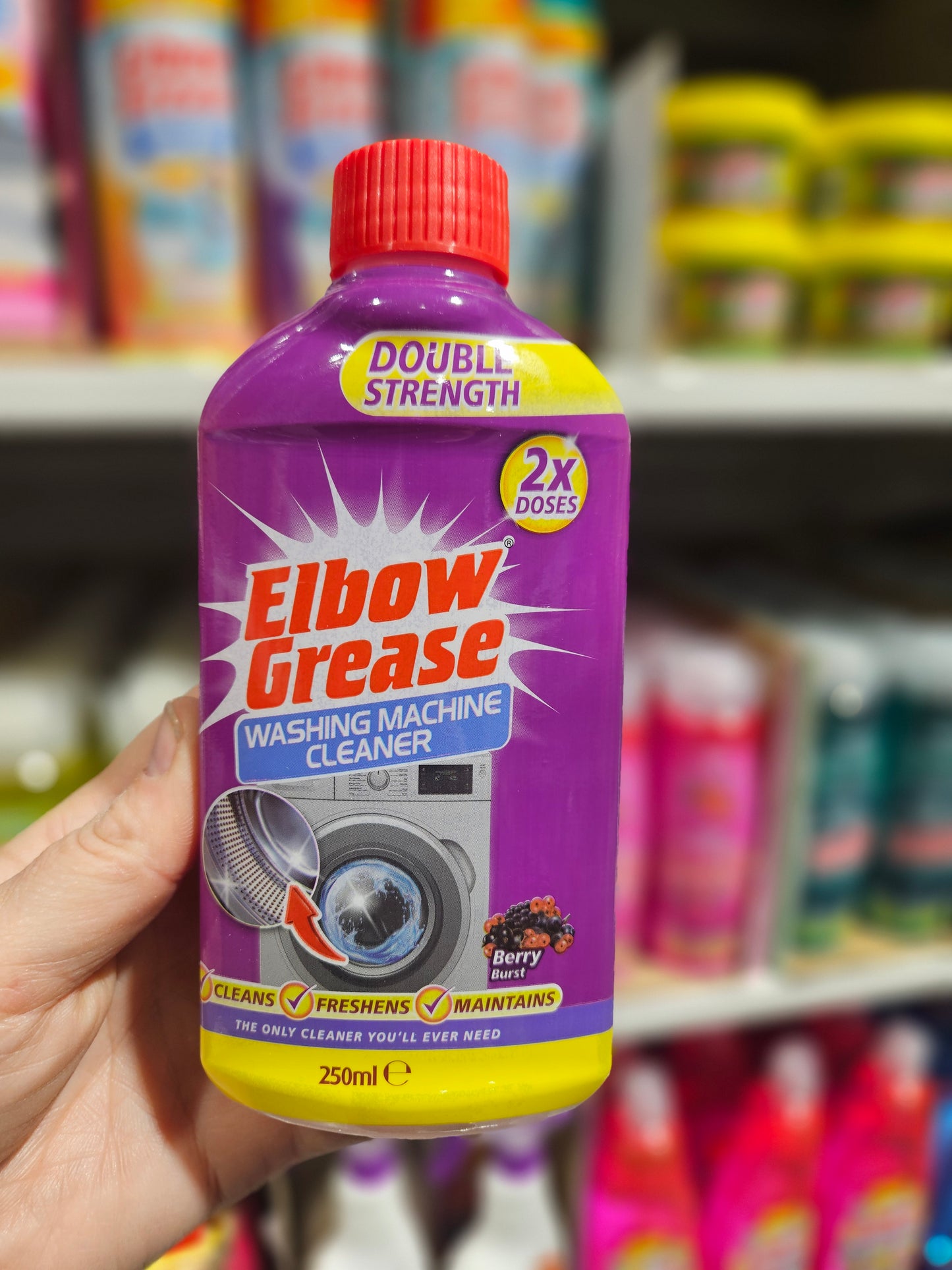 Elbow Grease Washing Machine Cleaner 250ml Div.Typer