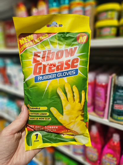 Elbow Grease Rubber Gloves str.M 1 par