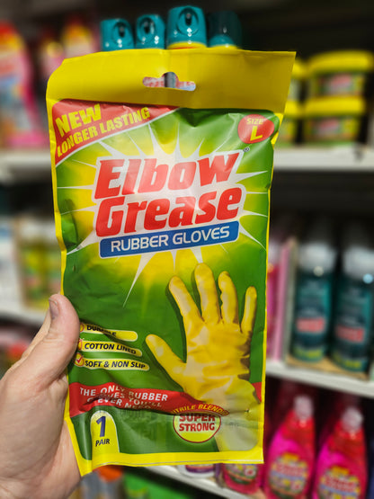 Elbow Grease Rubber Gloves str.L 1 par