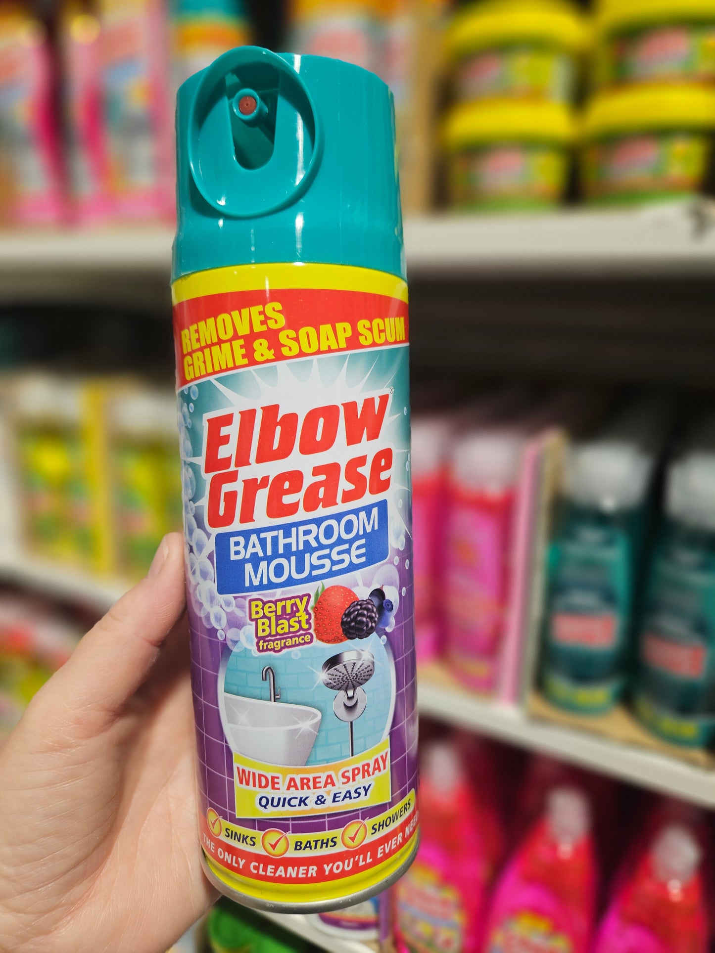 Elbow Grease Bathroom Mousse 400ml Div.Typer