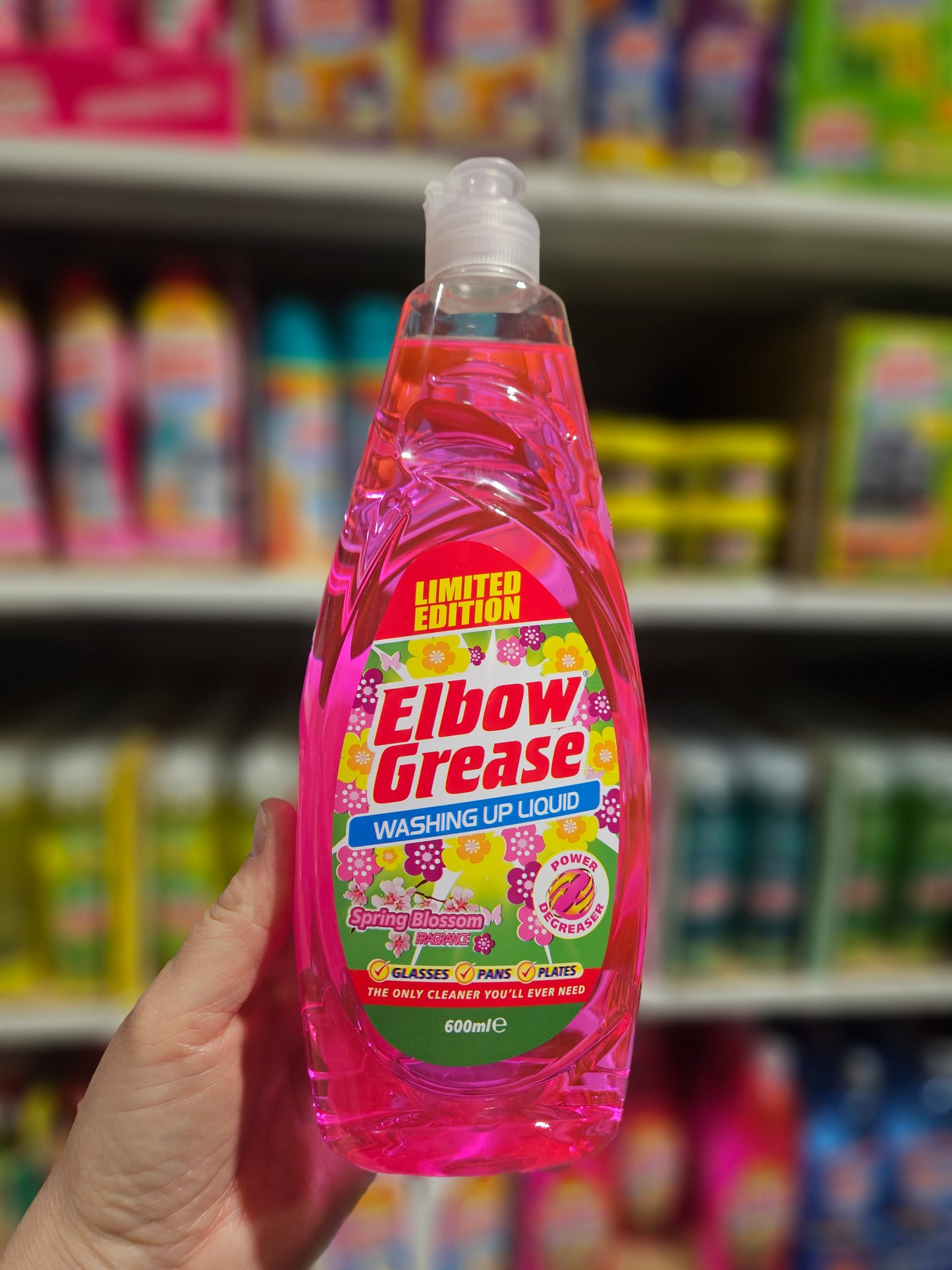 Elbow Grease Washing Up Liquid Spring Blossom 600ml