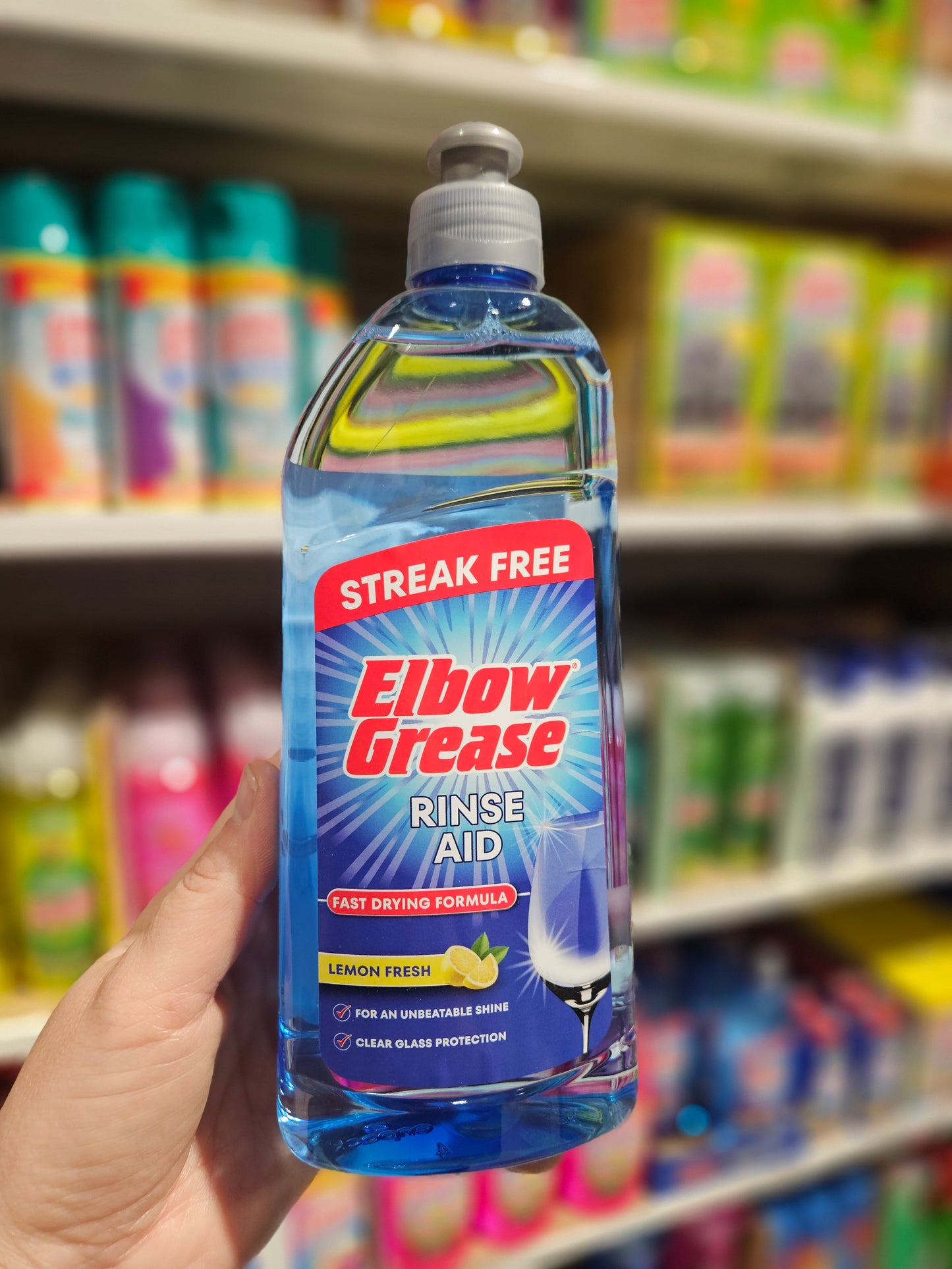 Elbow Grease Dishwasher Rinse Aid Lemon Fresh 500ml
