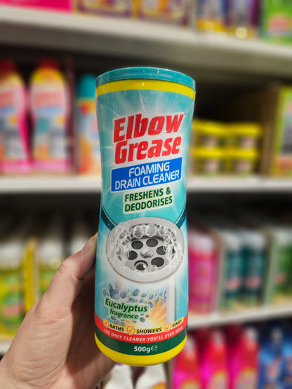 Elbow Grease Foaming Drain Cleaner 500g Div.Typer