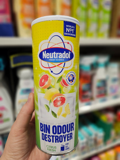 Neutradol Dustbin Odour Destroyer Citrus Fresh 350g