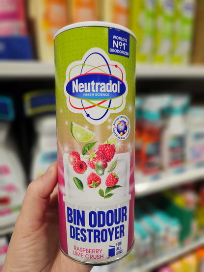 Neutradol Dustbin Odour Destroyer Raspberry & Lime Crush 350g