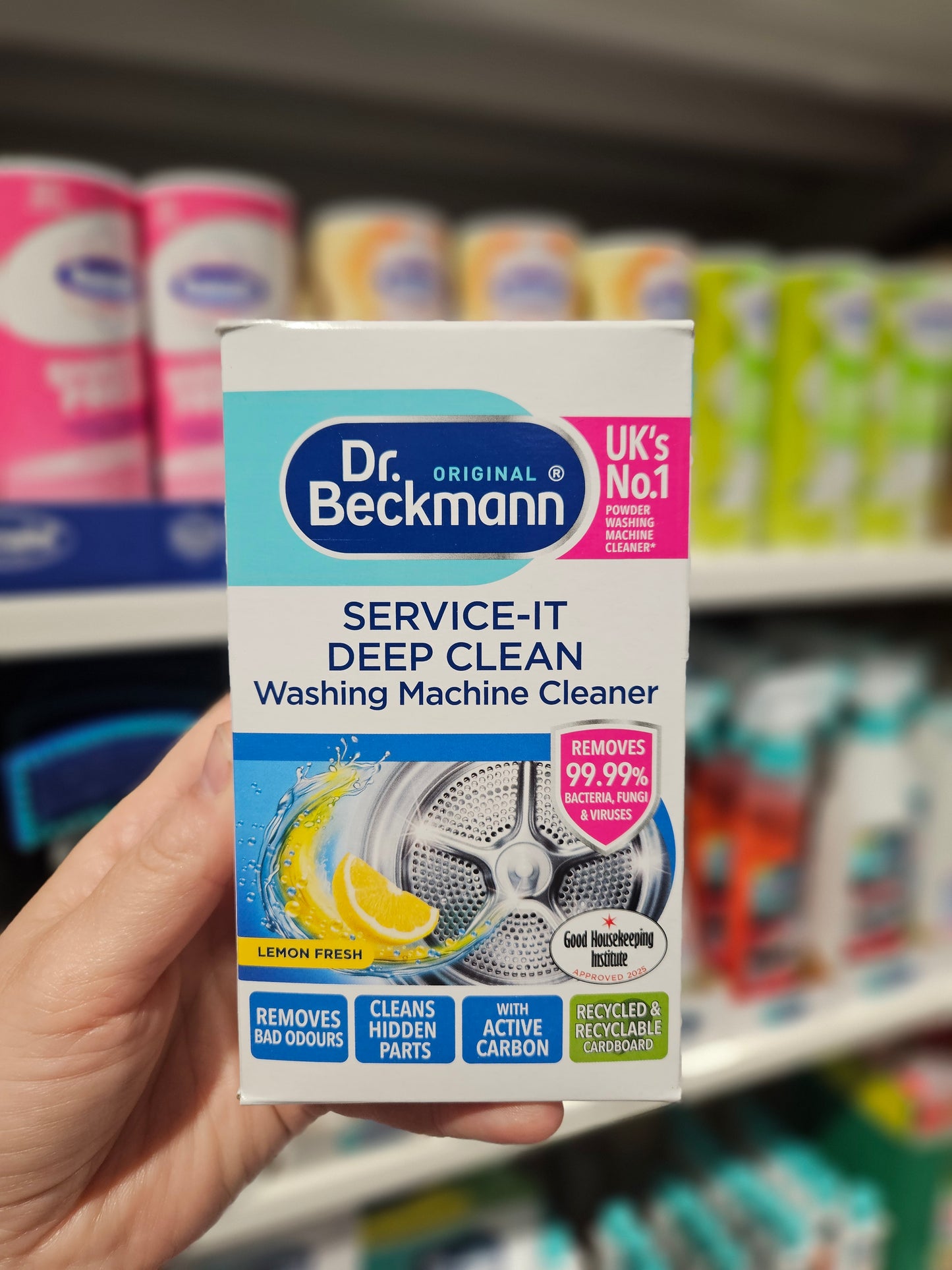 Dr. Beckmann Service-It Deep Clean Vaskemaskinrens 250g