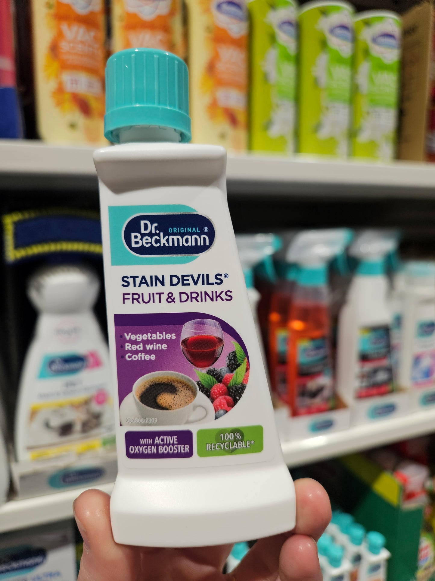 Dr. Beckmann Stain Devils Fruit & Drinks 50g