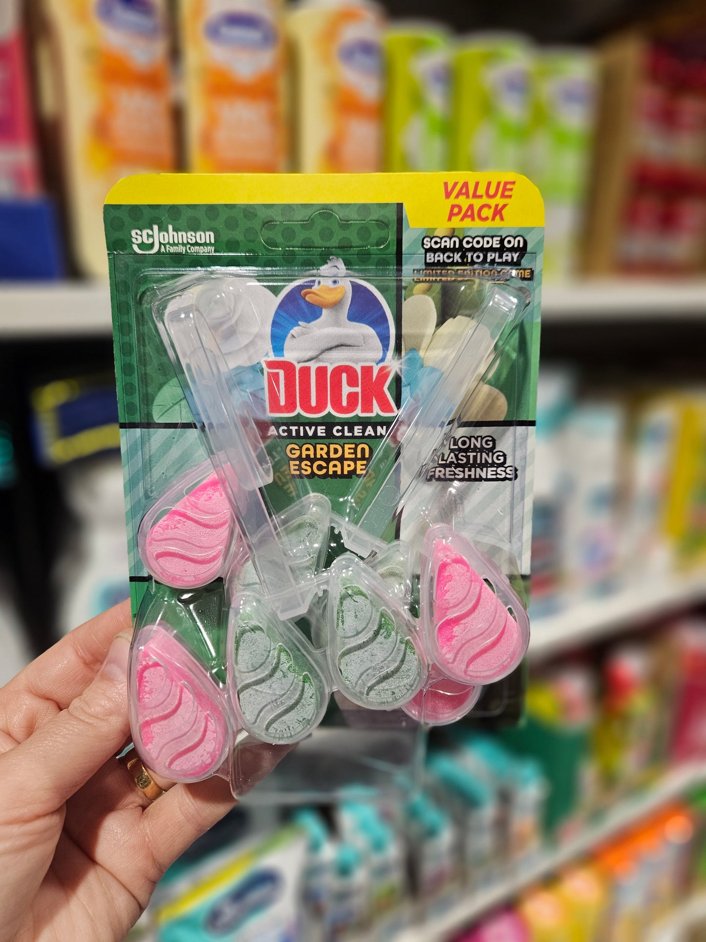 Duck Active Clean Rim Block Garden Escape 2x38.6g