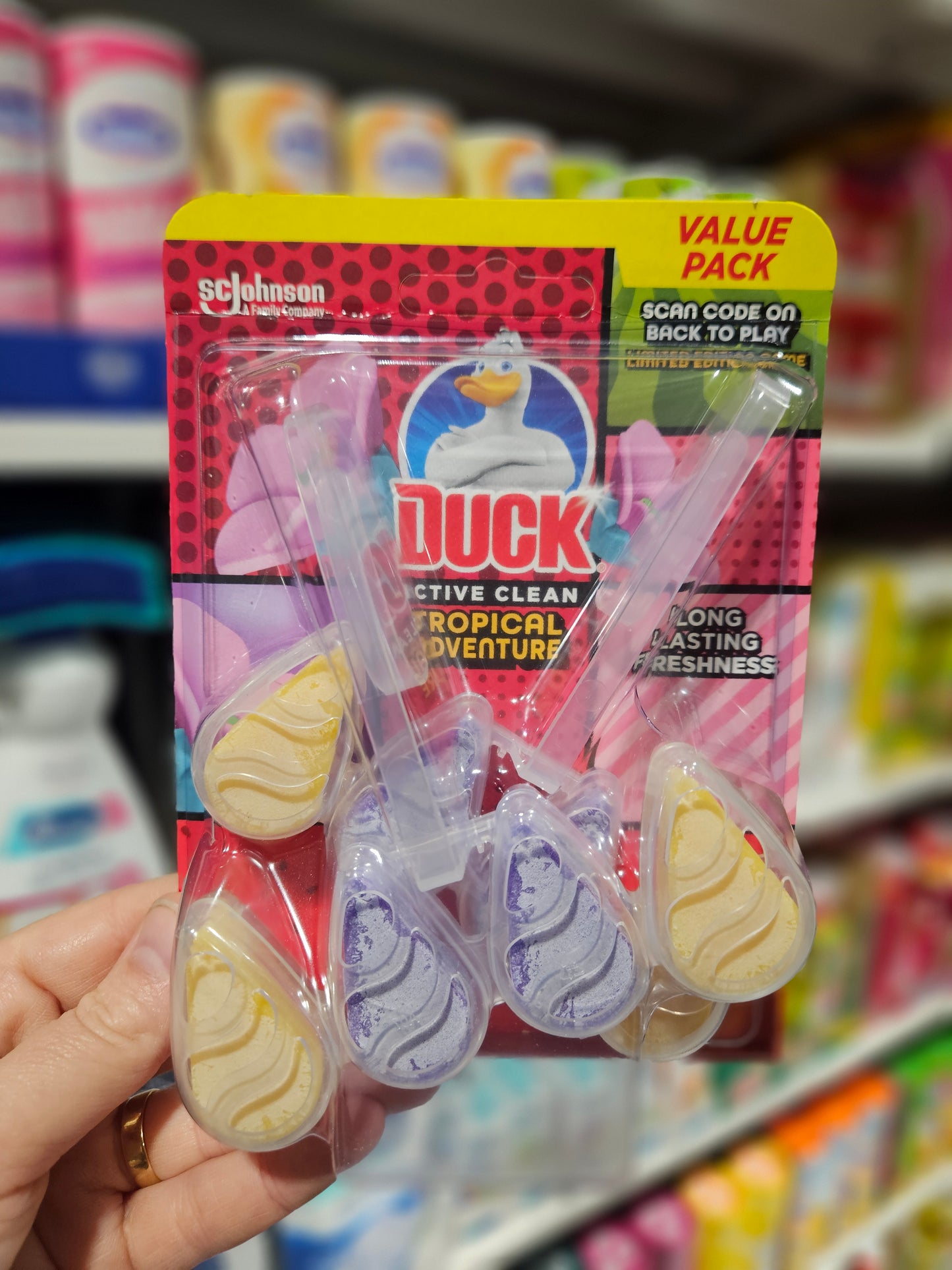 Duck Active Clean Rim Block Tropical Adventure 2x38.6g