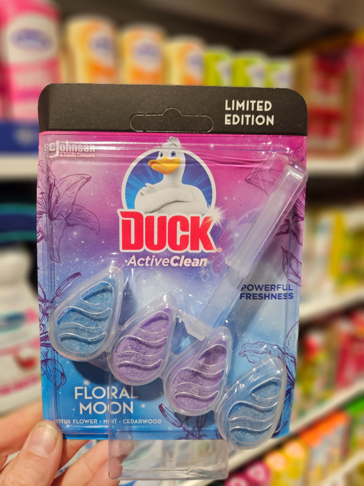 Duck Active Clean Rim Block Floral Moon 38.6g