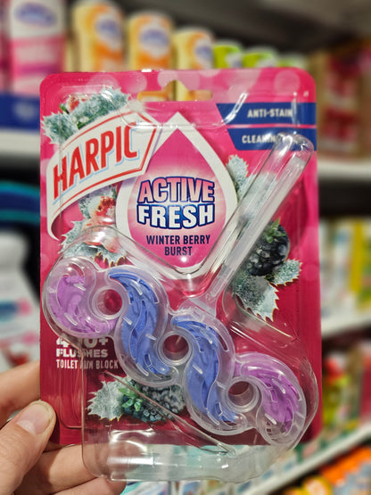 Harpic Active Fresh Winter Berry Burst Toilet Rim 35g