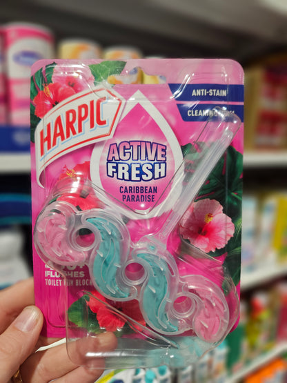 Harpic Active Fresh Caribbean Paradise Toilet Rim 35g