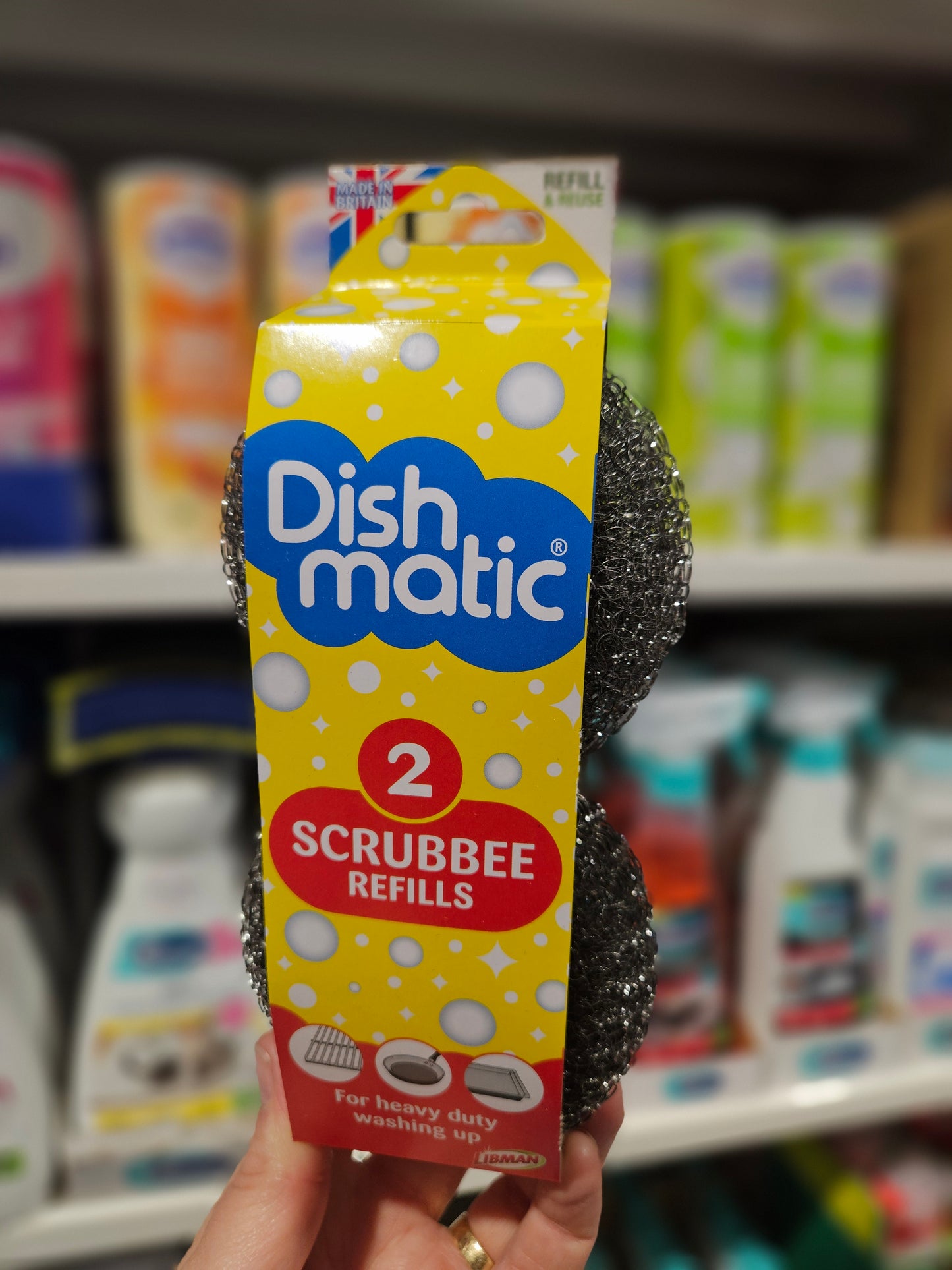 Dishmatic Scrubbee Refill 2pk