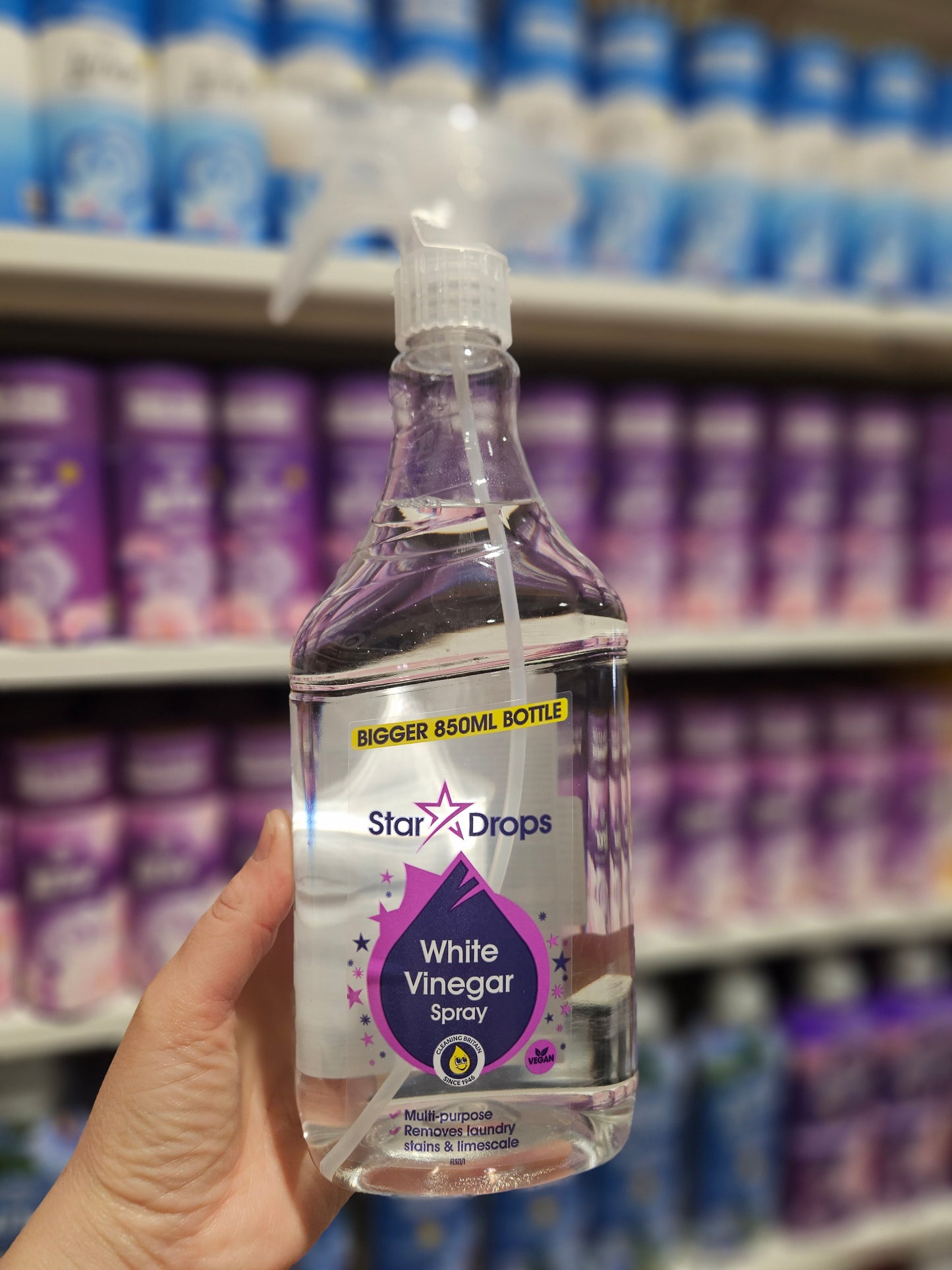 Stardrops White Vinegar Spray 850ml