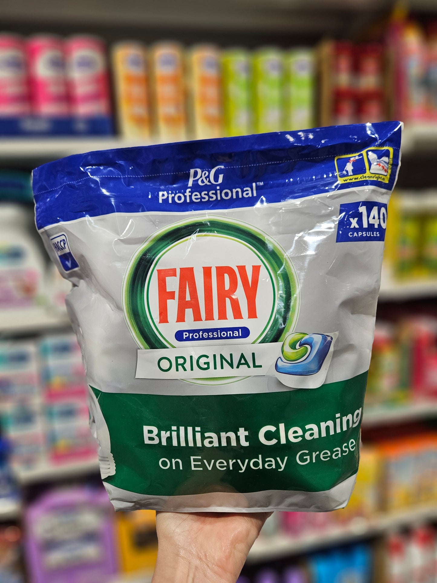 Fairy Professional Dishwasher Capsules 140pk