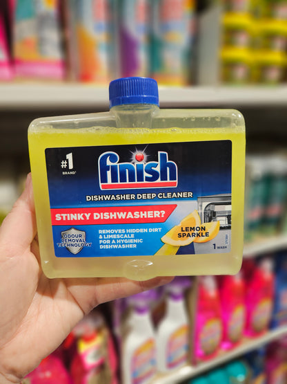 Finish Dishwasher Deep Cleaner Lemon 250ml