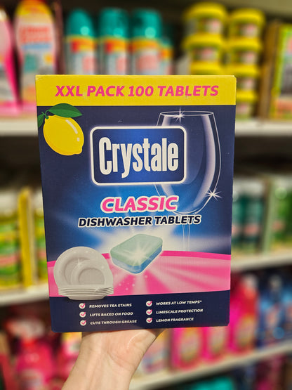 Crystale Classic Dishwasher Tablets XXL 100pk