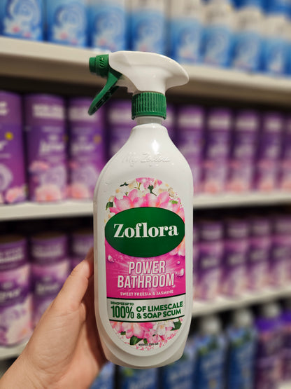 Zoflora Power Bathroom Spray Sweet Freesia & Jasmine 800ml