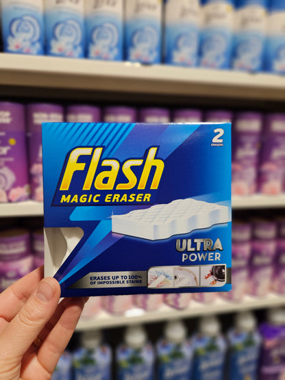 Flash Magic Eraser Ultra Power 2pk