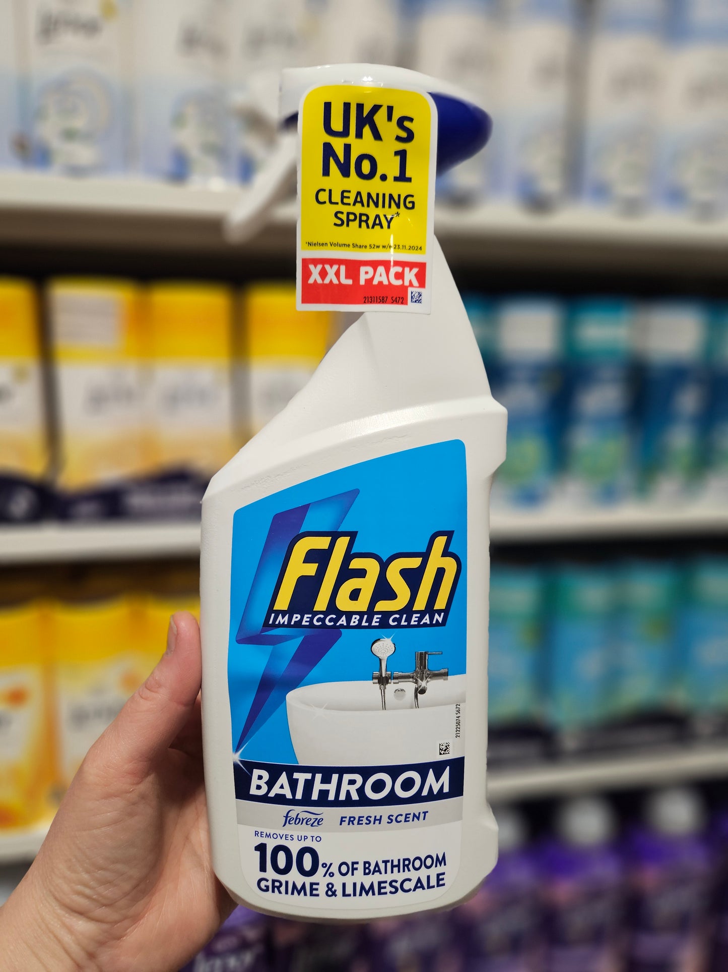 Flash Impecccable Clean Bathroom Spray Fresh Scent 800ml