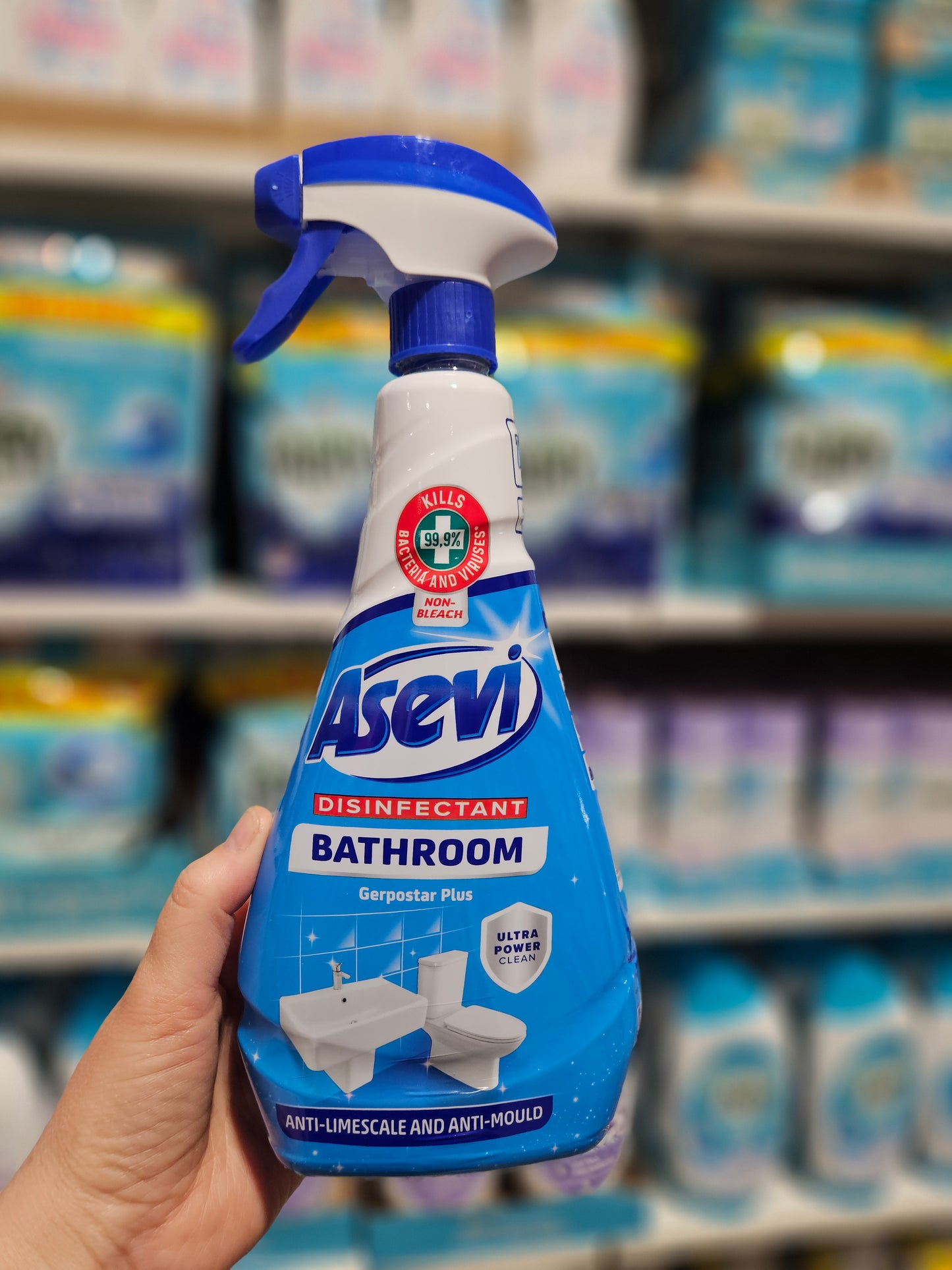 Asevi Gerpostar Plus Bathroom Spray 720ml