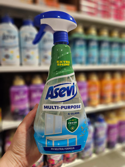 Asevi Multipurpose & Glass Spray 750ml