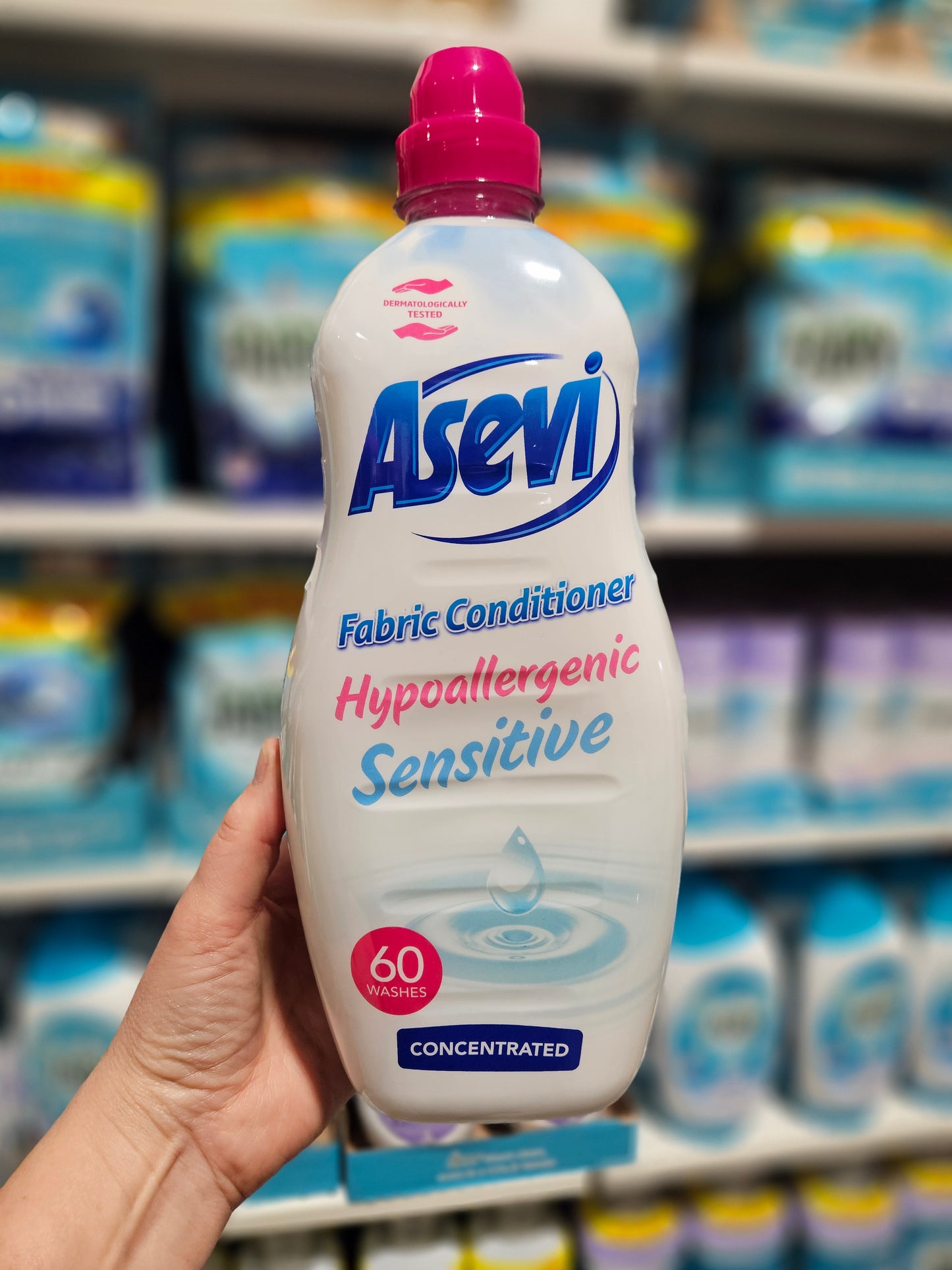 Asevi Fabric Conditioner Sensitive 60w 1380ml