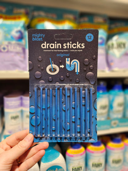 Mighty Blast Drain Sticks 12pk