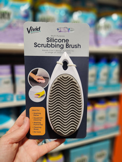Vivid Silicone Scrubbing Brush