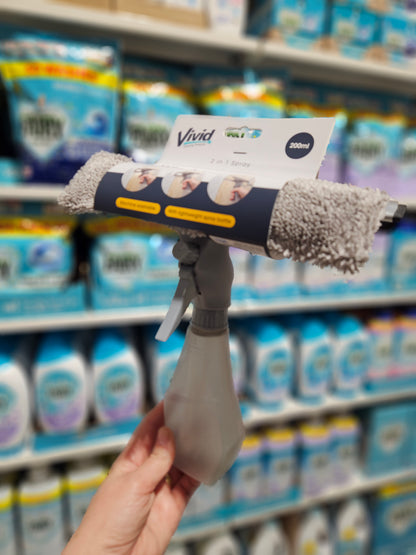 Vivid 2 in 1 Window Spray Cleaner