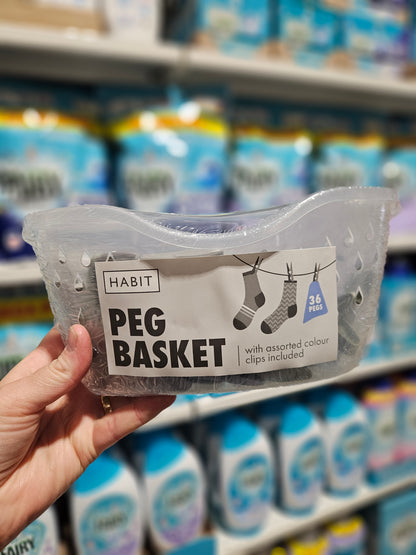 Habit Peg Basket w/ 36 pegs